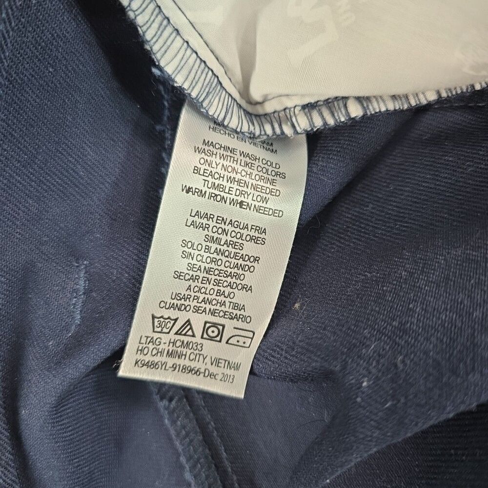 Lee Uniforms Men's Skinny Leg 5 Pocket Jeans Pants 42x30 Stretch Navy Blue NWT - Picture 7 of 7